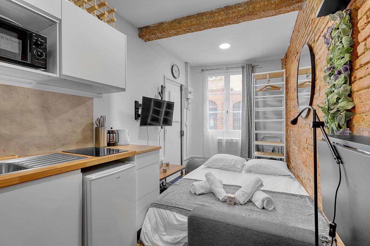 Getaway For 2 Beautiful Studio Near The Garonne Toulouse Luaran gambar